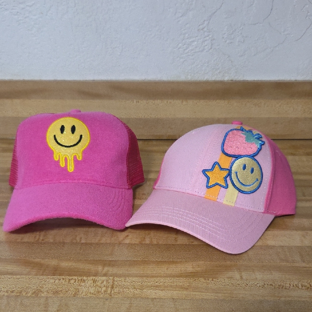 NWT Set Of 2 Girls Caps (One Size Fits Most)